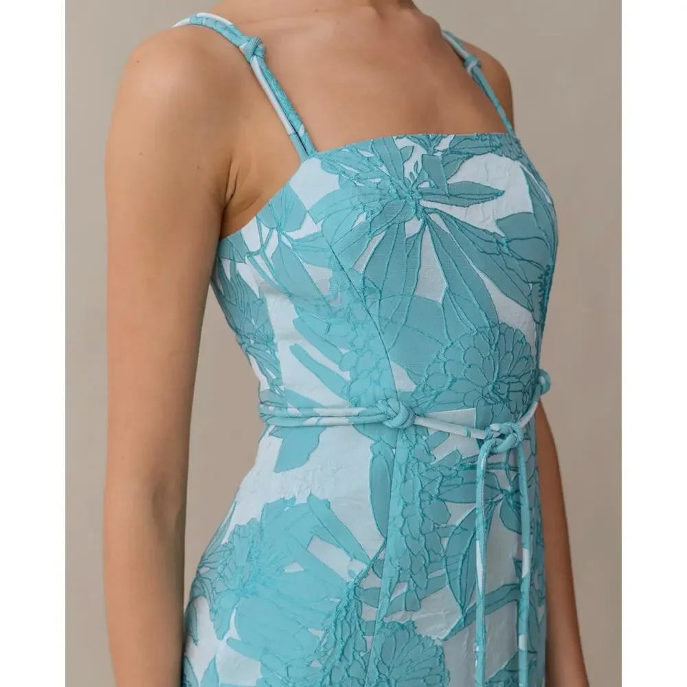 New o.p.t Jacqueline Dress glacial teal size XS